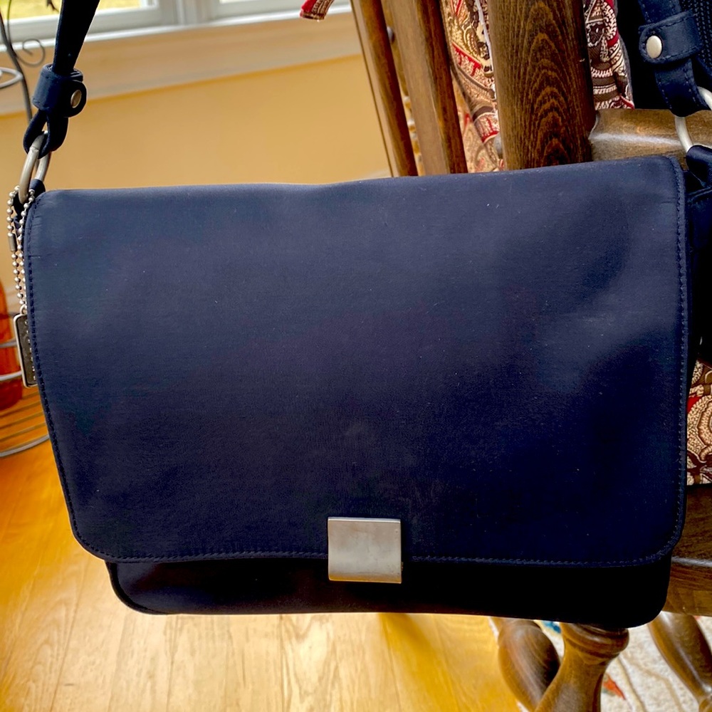 Black Nylon shoulder bag